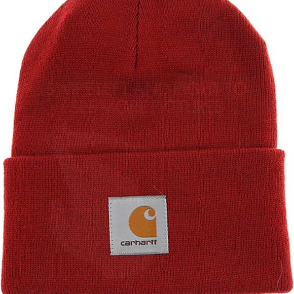 burnt orange carhartt beanie
